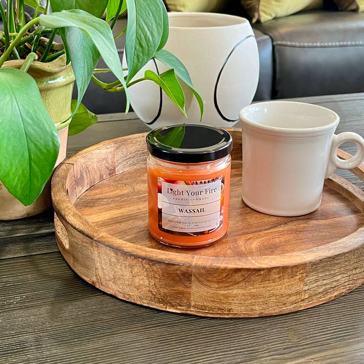 Light Your Fire Candle Co - Wholesale Jar/Filled Candle - Wassail Candle1