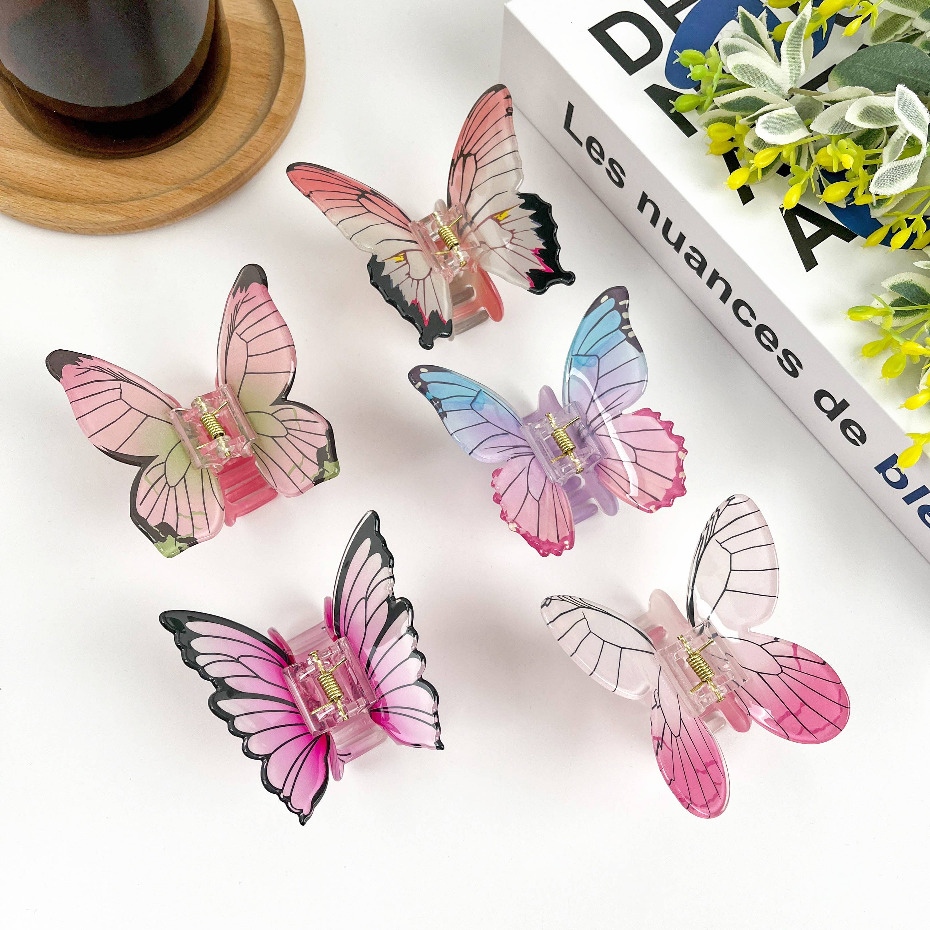 TheDivaSoap - Wholesale Hair Clip - Women's - Colorful Butterfly Hair Clip9