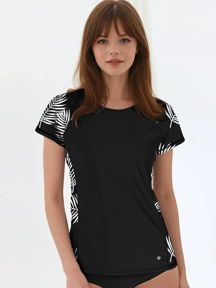 Calypsa - Wholesale Swim Top - Women's - Loose Fit Adele Swim Top6