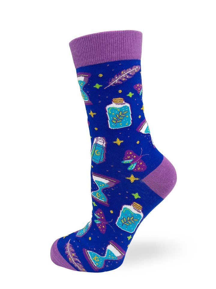 Fabdaz - Wholesale Socks - Women's - Make Today Magic Women's Crew Socks2