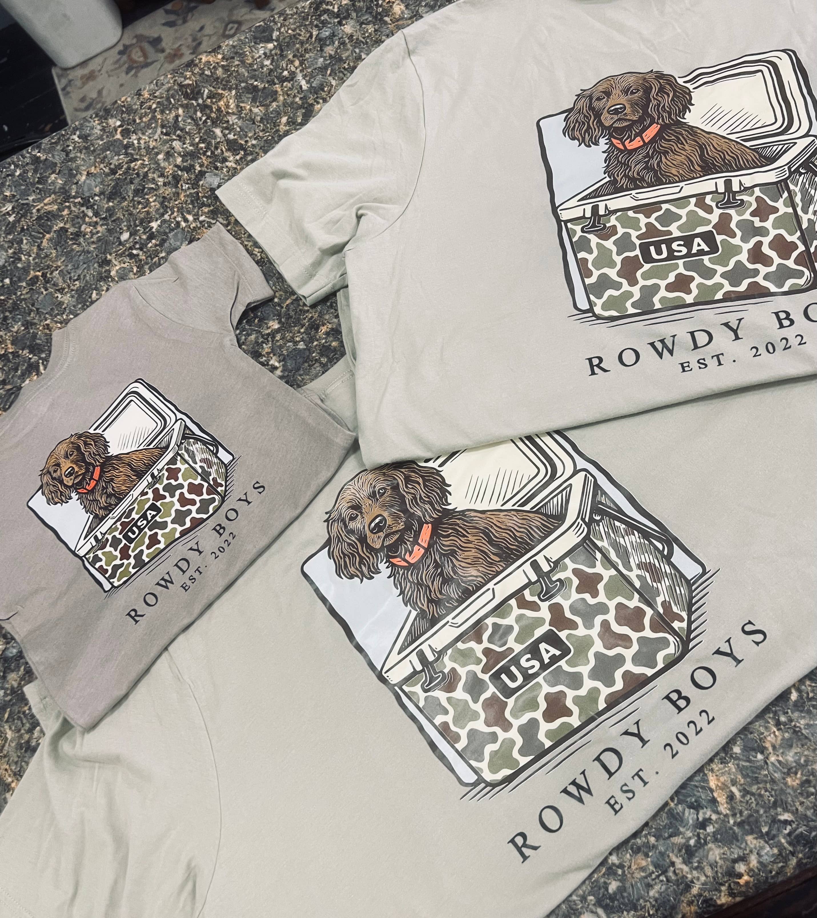 Rowdy Boys - Wholesale Shirt - Kids - Dog Cooler Youth Tee2