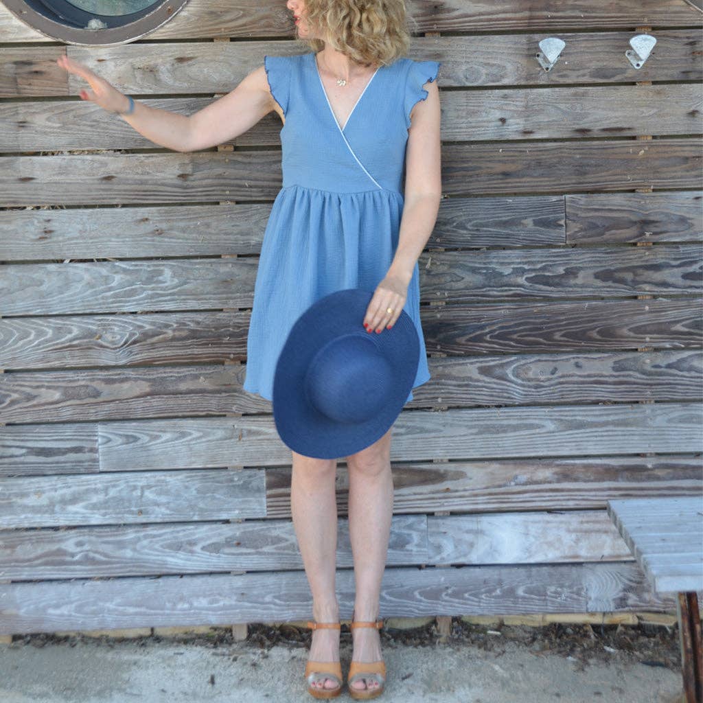 Super Bison - Vente Robe – femme - Patron pochette pack Trésor : version été et hiver (du 32 au 52)3