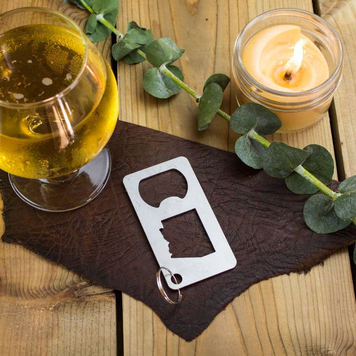 Iron Maid Art - Wholesale Bottle/Wine Opener - Arizona State Stainless Steel Beer Bottle Opener Gift Bar0