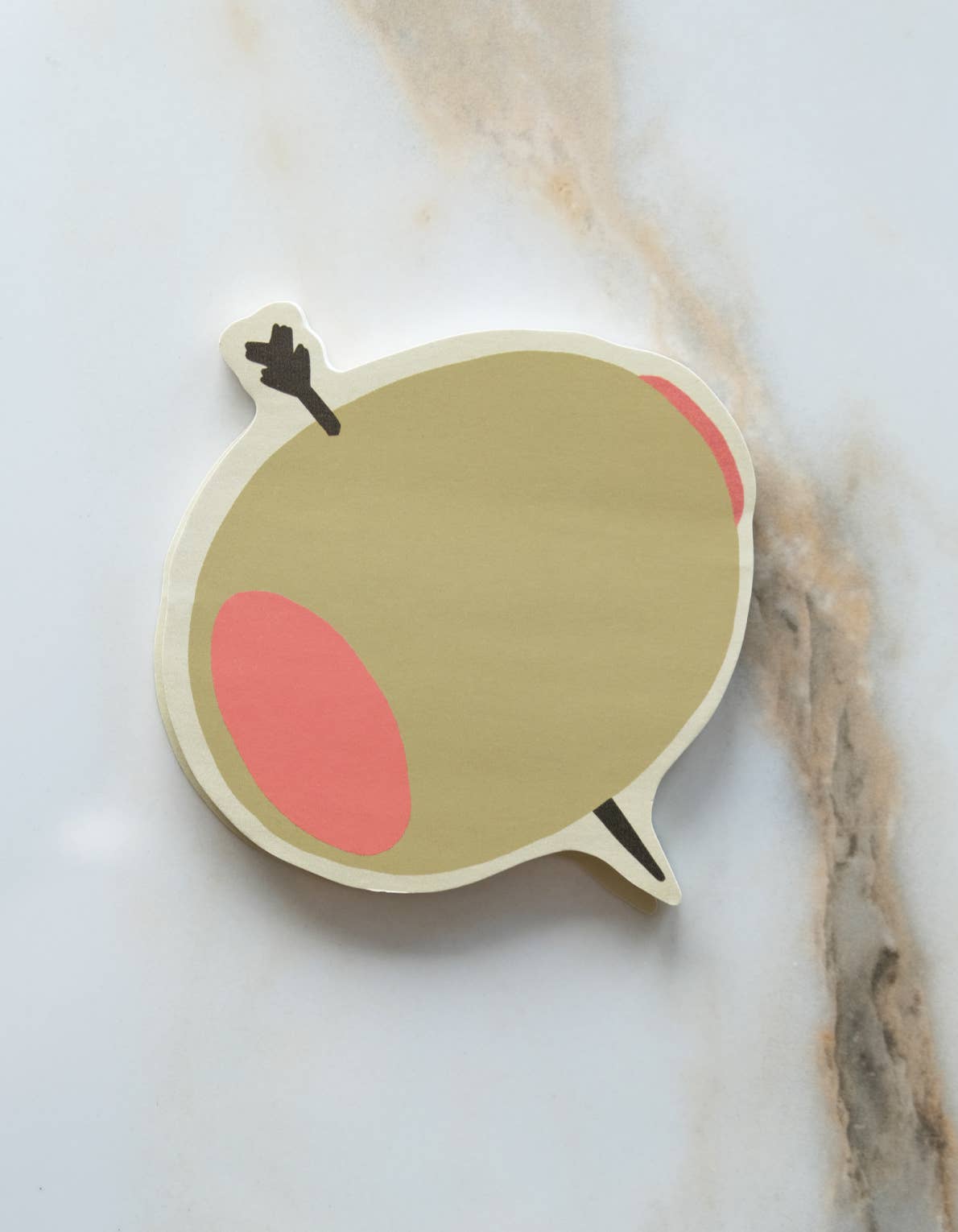 Idlewild Co. - Wholesale Sticky Notes - Die-Cut Sticky Notepad | Olive 3