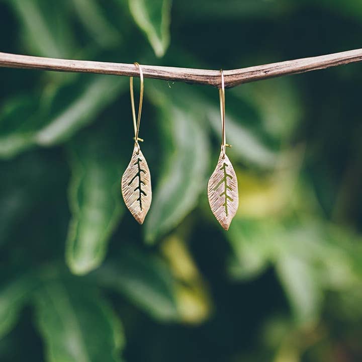 Bec Stern - Wholesale Dangle Earrings - Leaf Earrings