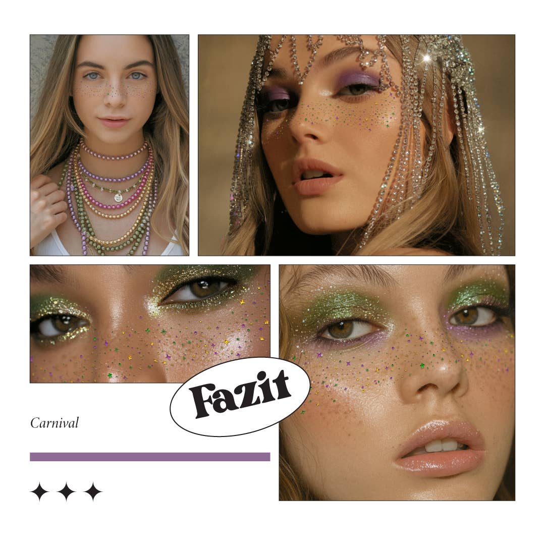 Fazit - Wholesale Skincare Face Mask - Carnival Speckles Makeup Patches - Limited Edition4