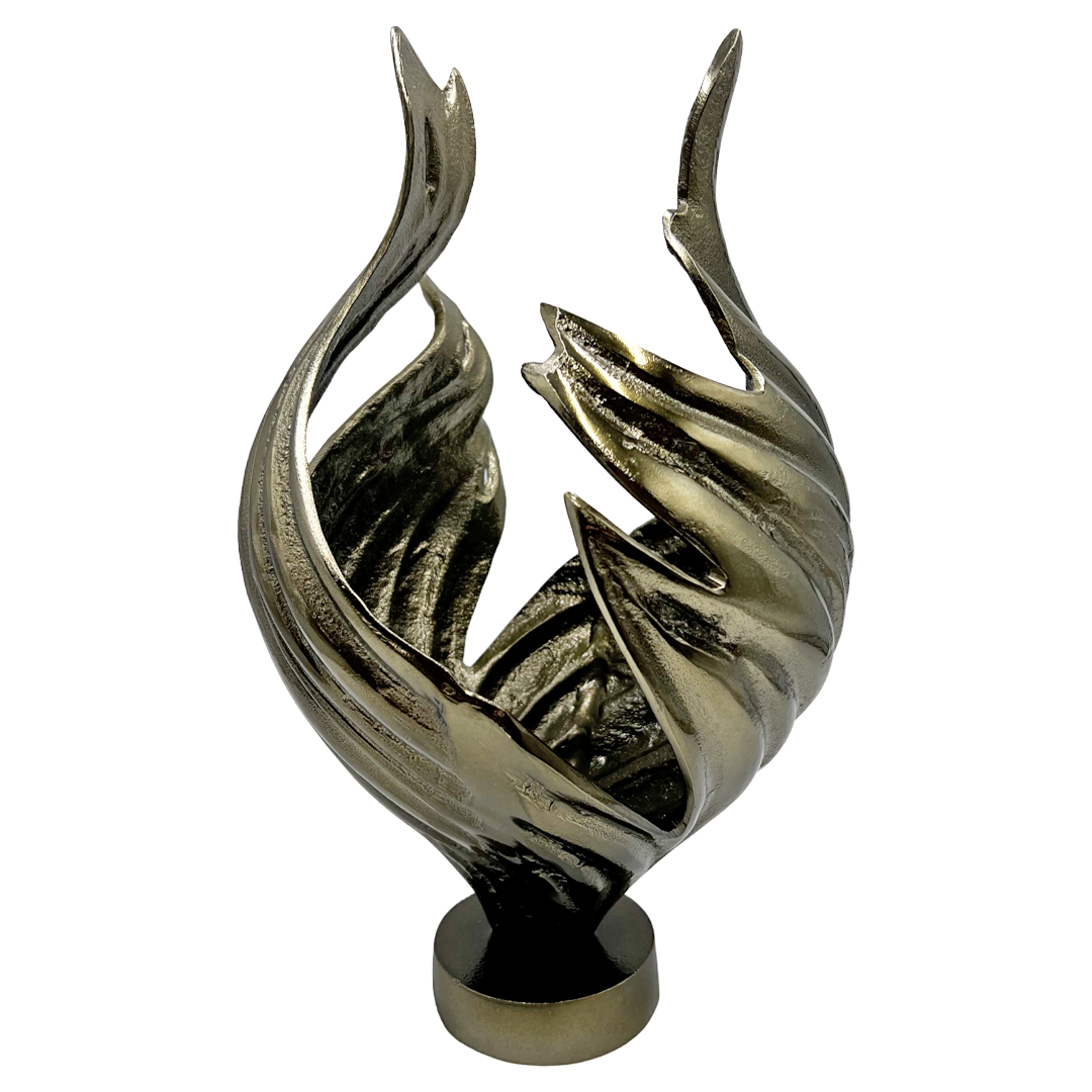 2626 Designs - Venta al por mayor Escultura - Escultura decorativa de aluminio con forma de flor de arte moderno14