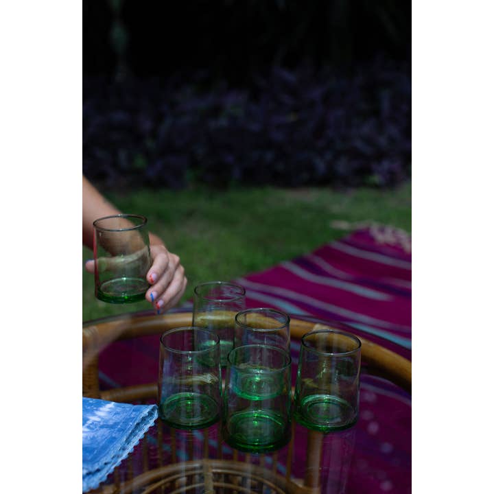 Voyage - Wholesale Cocktail/Liquor Glass - Moroccan Cocktail Glass Green (24)11