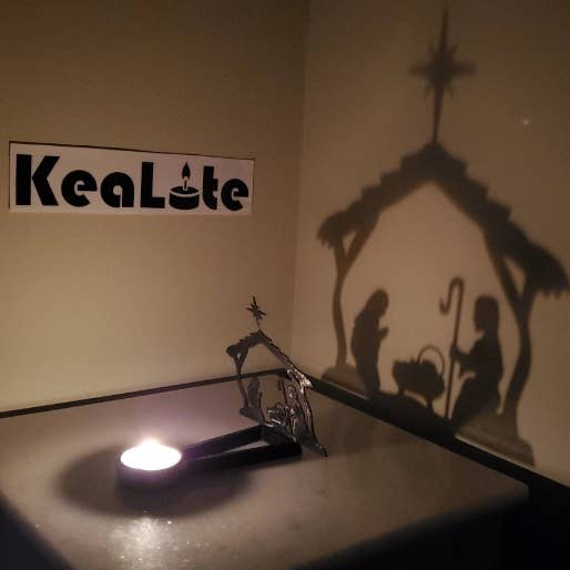 Moule à ombres pour crèche KeaLite et support KeaLite pour la vente par KeaLite