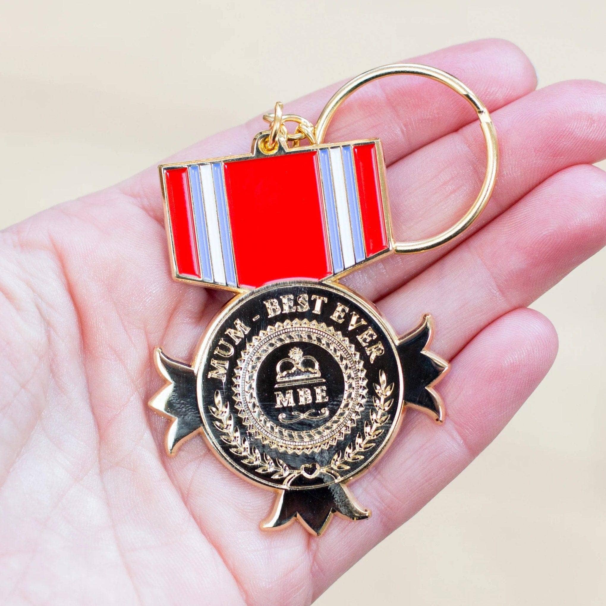 Of Life & Lemons – wholesale Keychain – Women's – 'Mum - Best Ever' MBE Keyring1