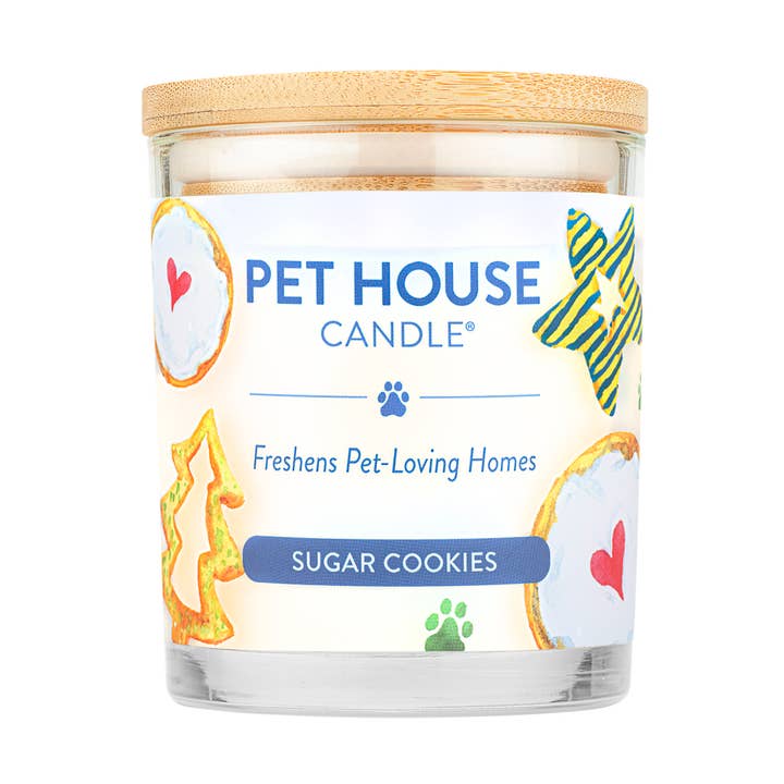 Sugar Cookies 9 oz Candle for wholesale by Pet House by One Fur All