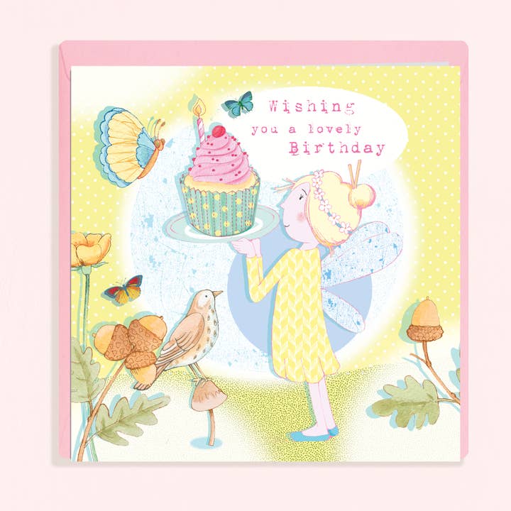 Foxglove Fairies Daisy Lot de 6 cartes de vœux pour la vente par Siobhan at april rose