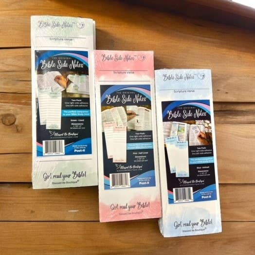 Blessed Be Boutique - Wholesale Retailer Display - Paper & Novelty - Bible Side Notes Wholesale Kit 4