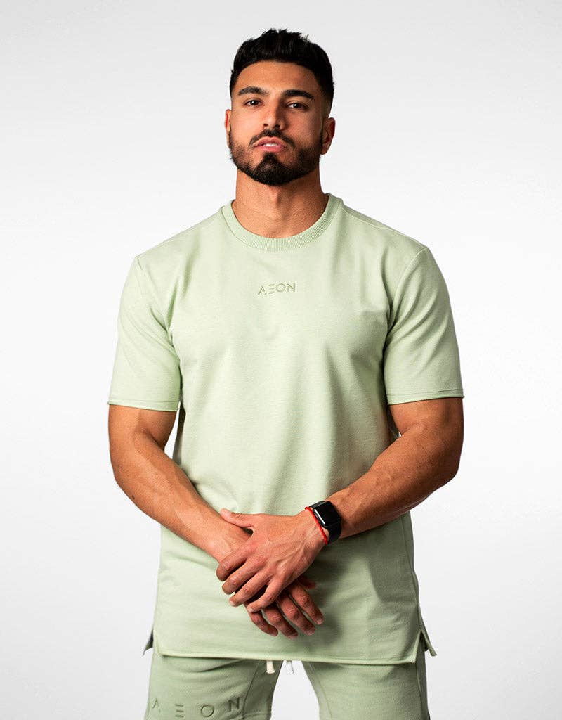 Aeon - Wholesale T-Shirt - Men's - Sentinel Oversized Tee - Green1