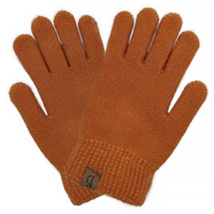 Hana - Wholesale Gloves - Women's - Solid Knit Touch Gloves