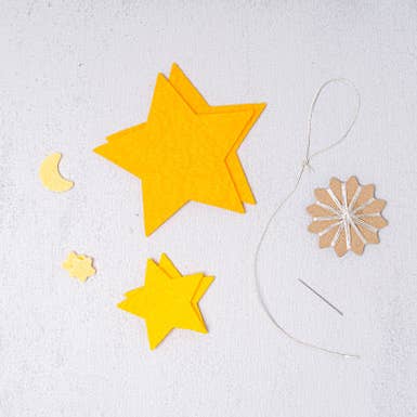 Starry Night DIY-KIT Orange und Gelb für den Großhandel von Bark Beetle Niceties