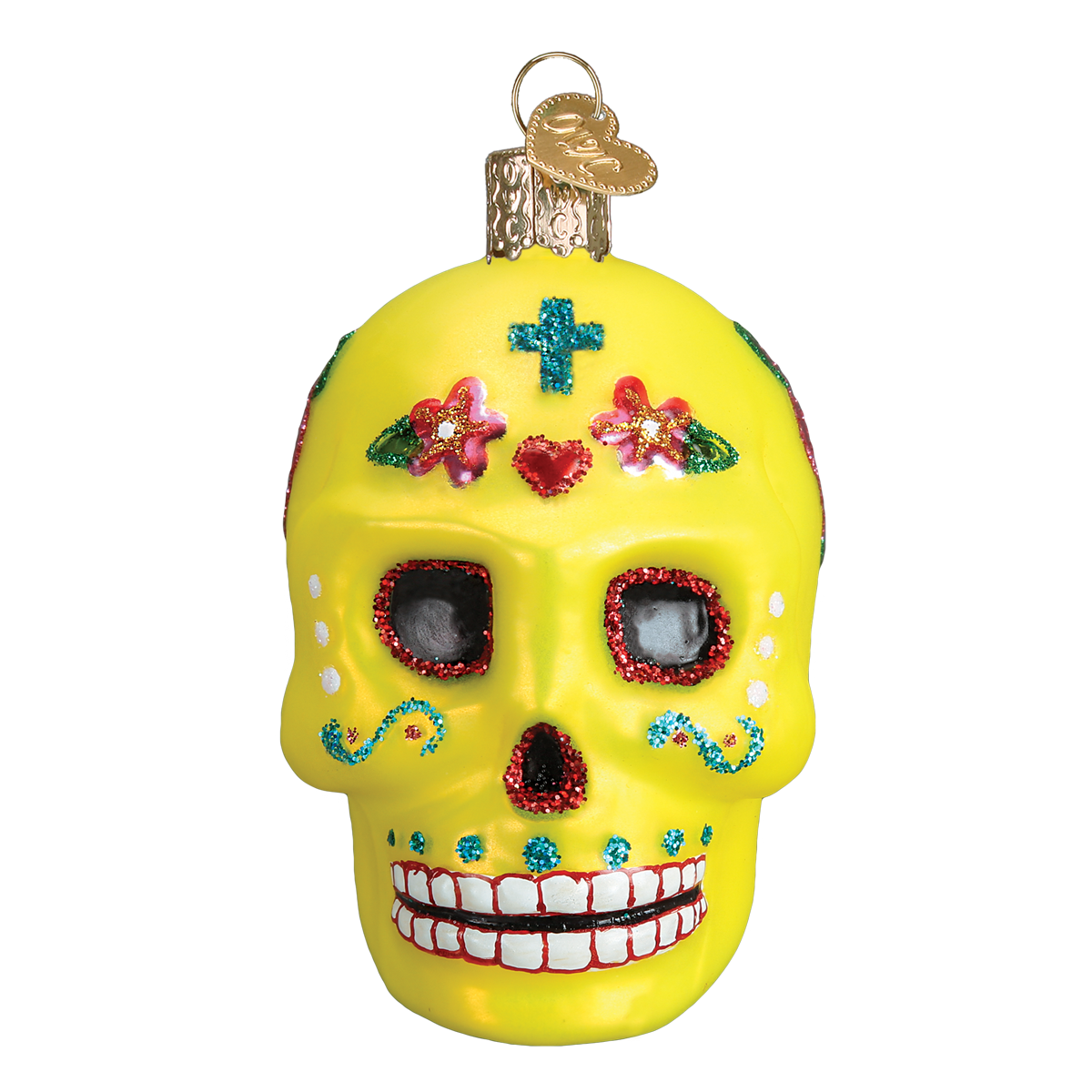 Old World Christmas - Wholesale Ornament - Sugar Skull Ornament1