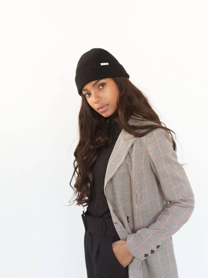 Ash Fisherman Beanie for wholesale by Gigi Pip