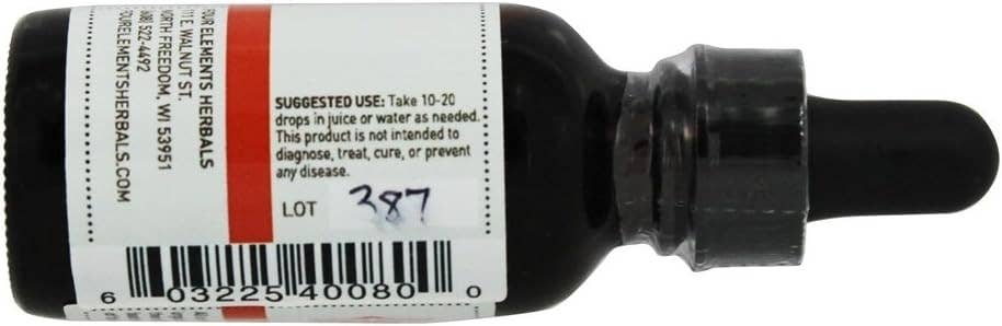 Four Elements Organic Herbals - Venta al por mayor Tinturas - Tintura herbal Liver Kidney Blend, 1 onza3