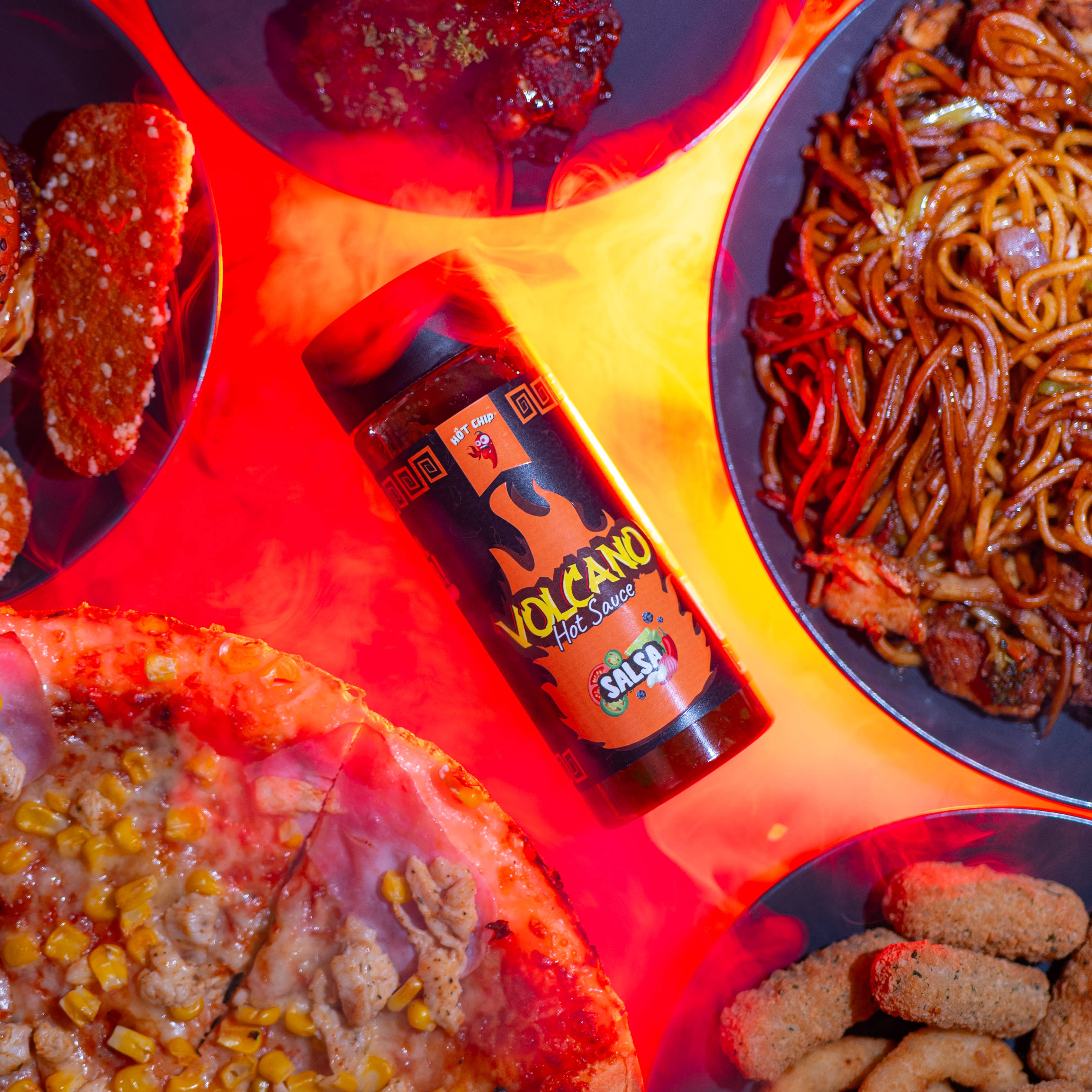 HOT-CHIP – Engroshandel Hot sauce – Salsa Hot Sauce 270 ml – Vulkan3