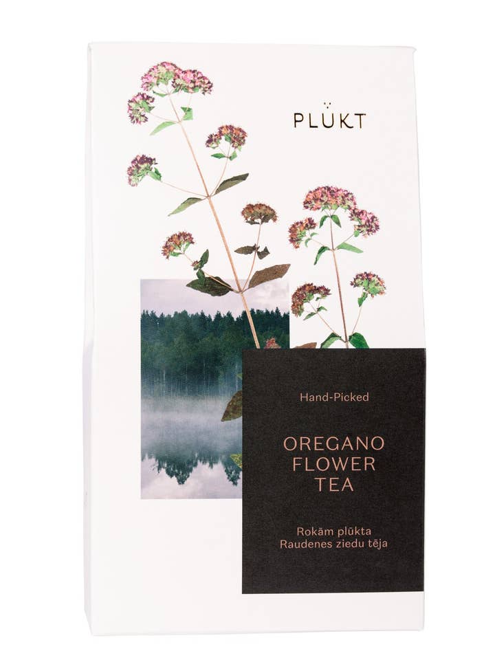 Oregano hele bloemthee -biologische, Scandinavische kruidenthee, aromatisch voor wholesale door Plūkt