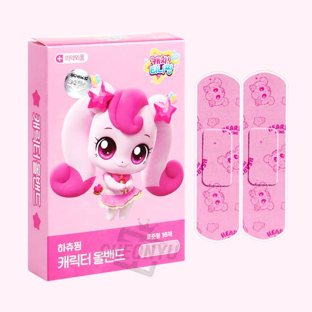 Hachuping Character Bandages (16ea) for wholesale by KJ Beauty and Health