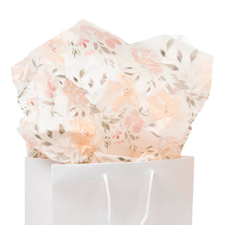 Itsy Belle Studio - Wholesale Tissue Paper - Floral Tissue Paper 28 large sheets