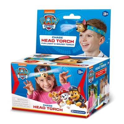 Paw Patrol Head Torch for wholesale by Brainstorm