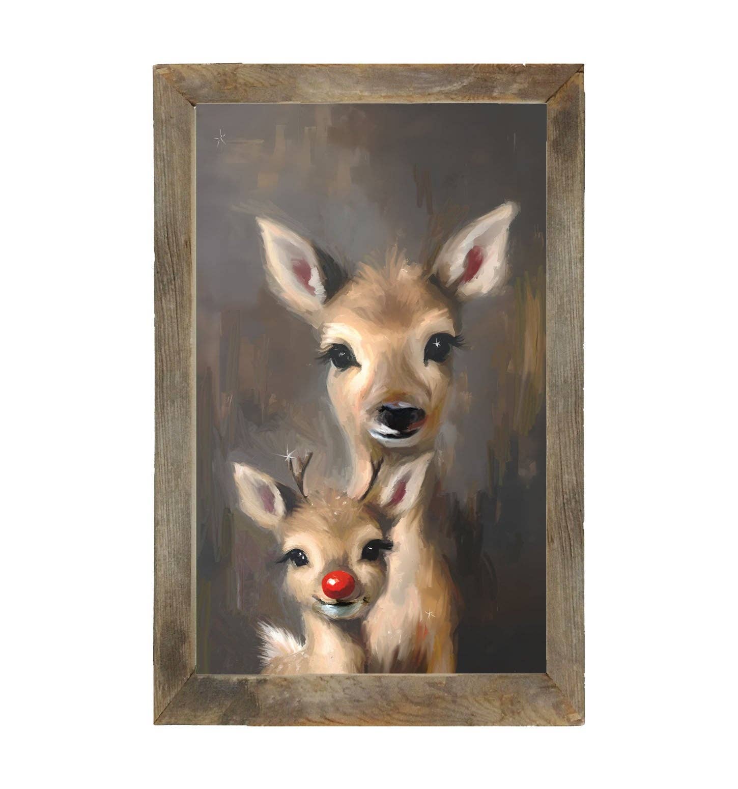 ginger blue - Vente Affiche d'art - Rudolph et Maman - Cadre Vertical3