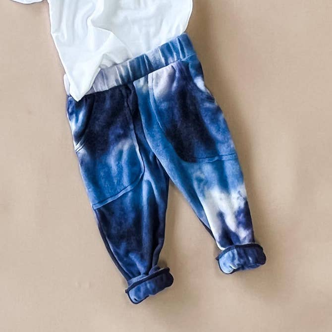 Lew-TD Kids Joggers | Blue for wholesale by Joah Love