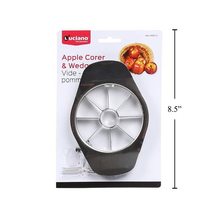 Luciano Metal Apple Corer & Wedger for wholesale by Luciano Gourmet