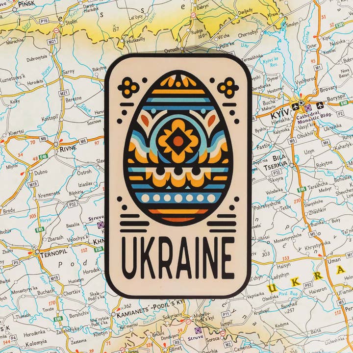 Ukraina Klistermärke för wholesale av Vagabond Heart