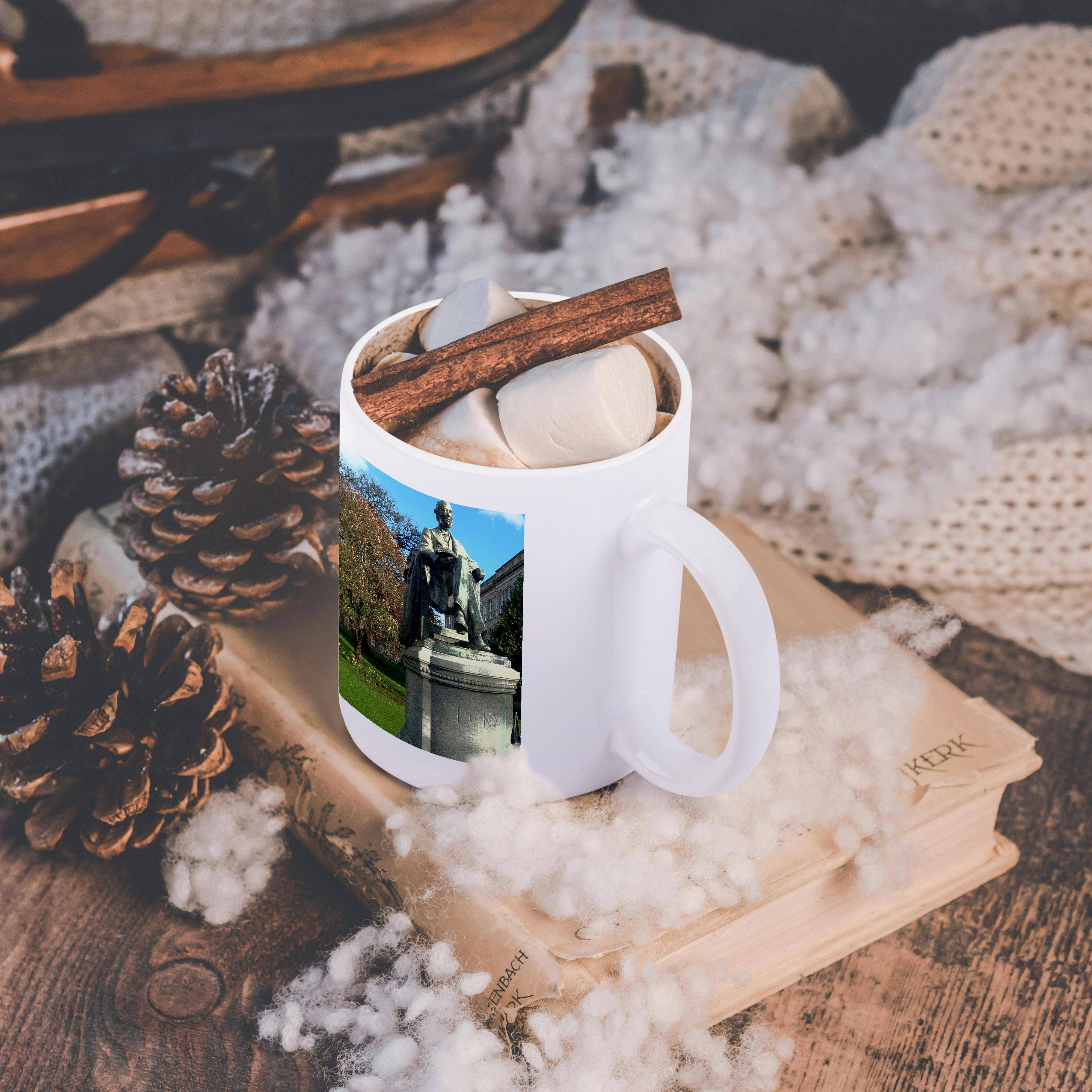 3dRose - Wholesale Coffee Mug - 3dRose, A Statue of a Man on The Grounds of a University in Dublin, Ireland, Mug11