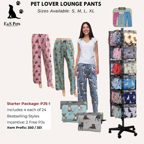 E&S Pets - Wholesale Sleepwear Bottom - Women's - PAJAMA BOTTOMS STARTER PACKAGE -COMFIES-