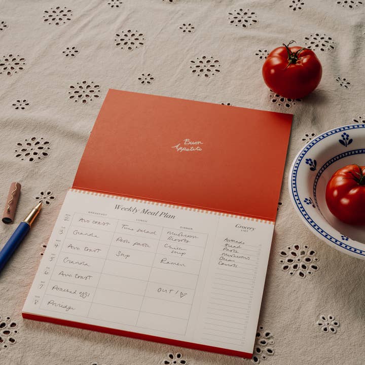 Papier - Wholesale Planner - La Dolce Vita Undated Weekly Meal Planner & Grocery List