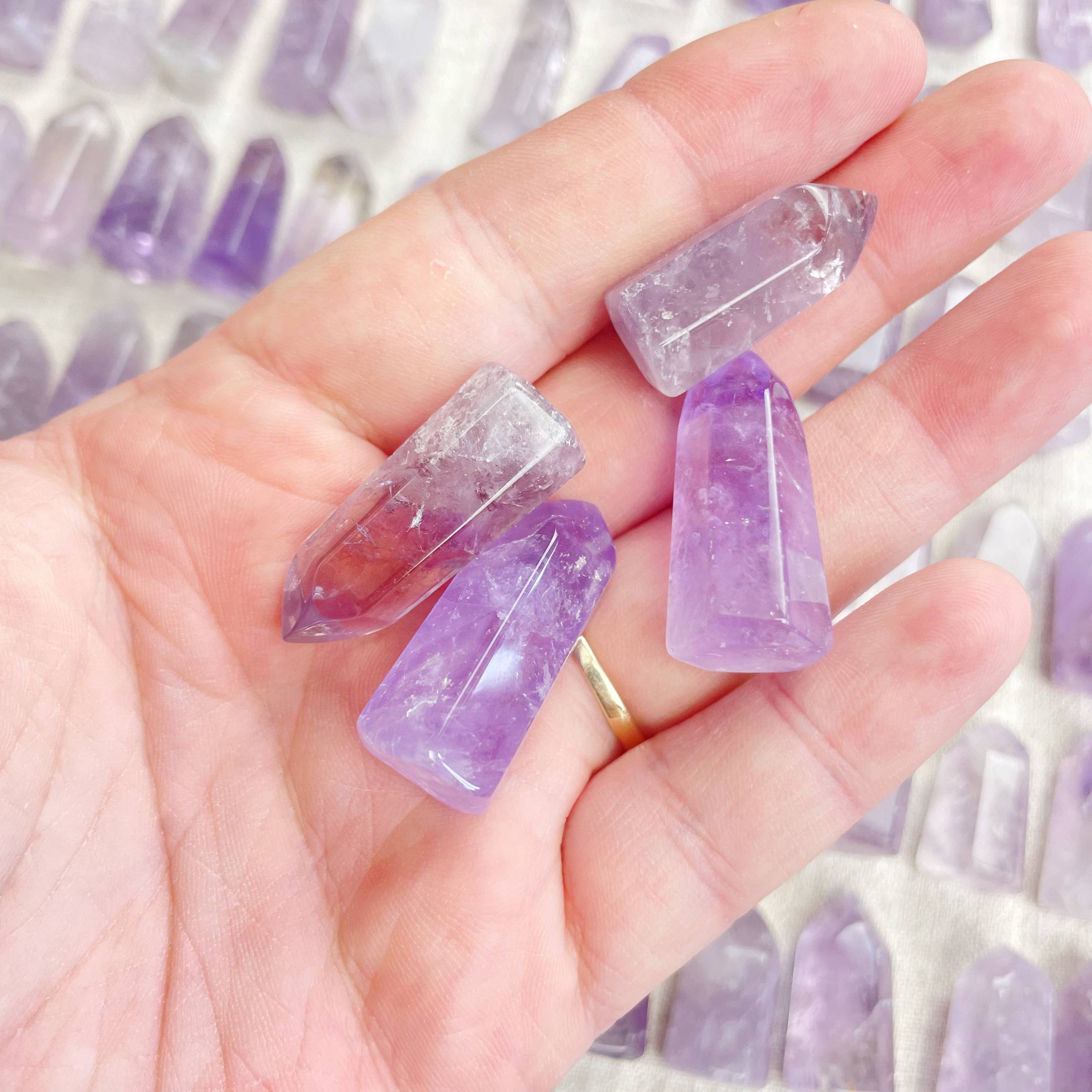 Ewelina Pas Jewelry - Wholesale Spiritual Stone/Crystal - Mini Amethyst Towers7