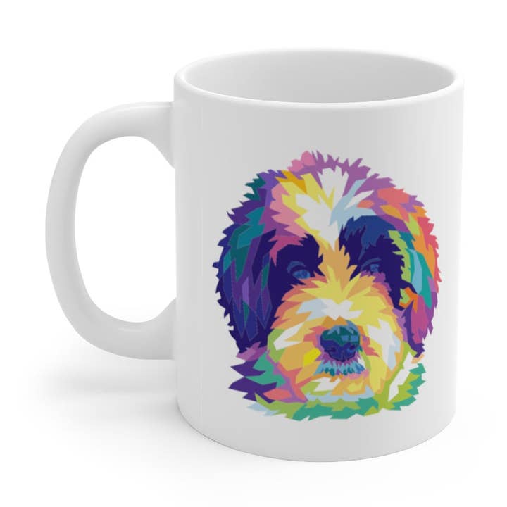 Sheepadoodle-krus for engroshandel hos Doodle Dog Town