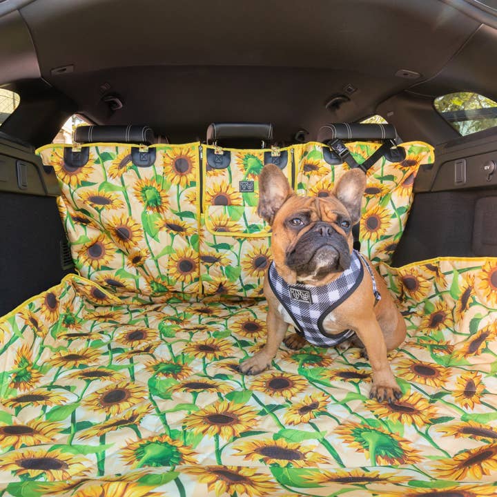 Big and Little Dogs - Wholesale Pet carrier – Cat/dog - PREMIUM SUV BOOT/TRUNK COVER: Sunny Vibes2