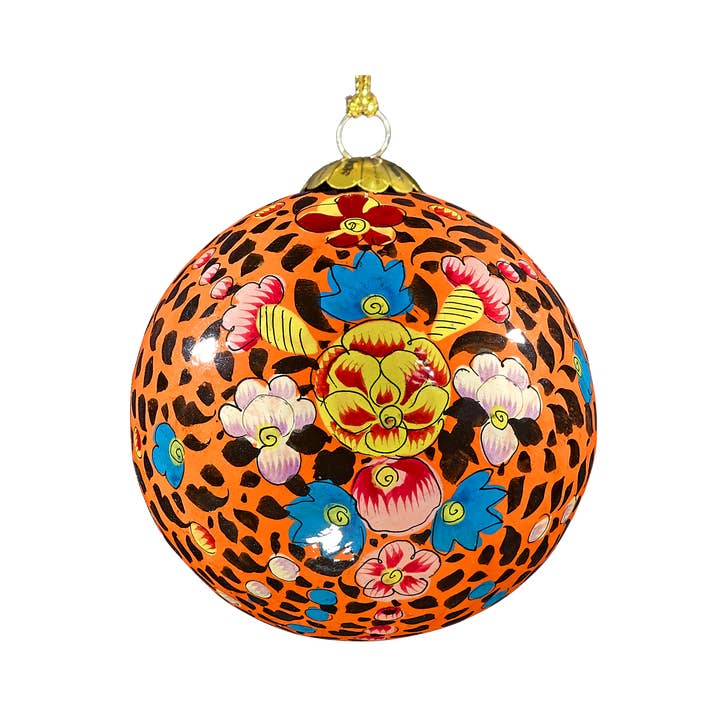 Honest love our planet - Wholesale Ornament - Blooms Tiger Bloom Christmas Baubles1
