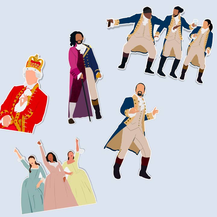 Shop Trimmings - Wholesale Sticker - Alexander Hamilton Sticker1