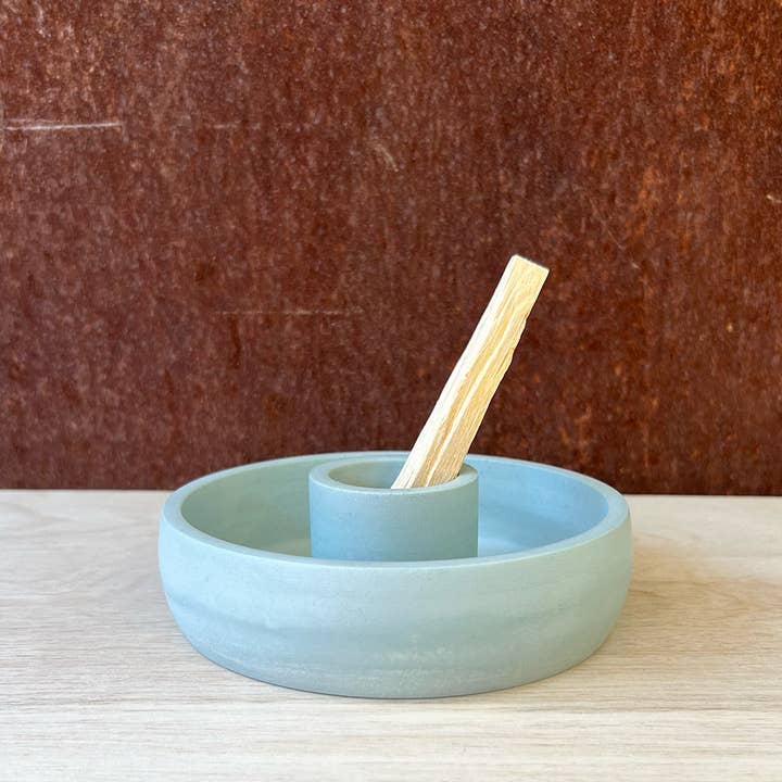 Well Hello Studio - Wholesale Incense Holder - Earth Tone Smudge Dish3