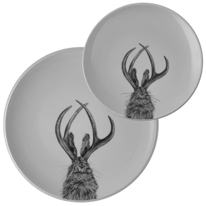 Jackalope Plate for wholesale by Whitney Wares