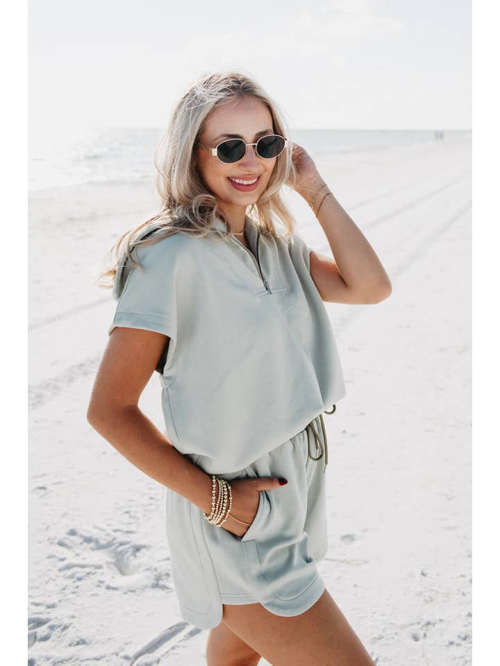 Seafoam Two Piece Scuba Set for wholesale on Faire