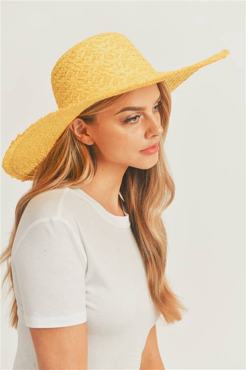MYS Wholesale Inc - Wholesale Straw Hat - Women's - Solid Summer Floppy Sun Hat40