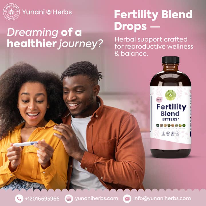 Fertility Blend Bitters 473mls for wholesale by Yunani Herbs & essential Oils