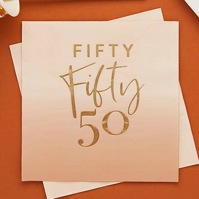 Fünfzig Papierservietten, 16 Packungen für den Großhandel von Hootyballoo by Club Green