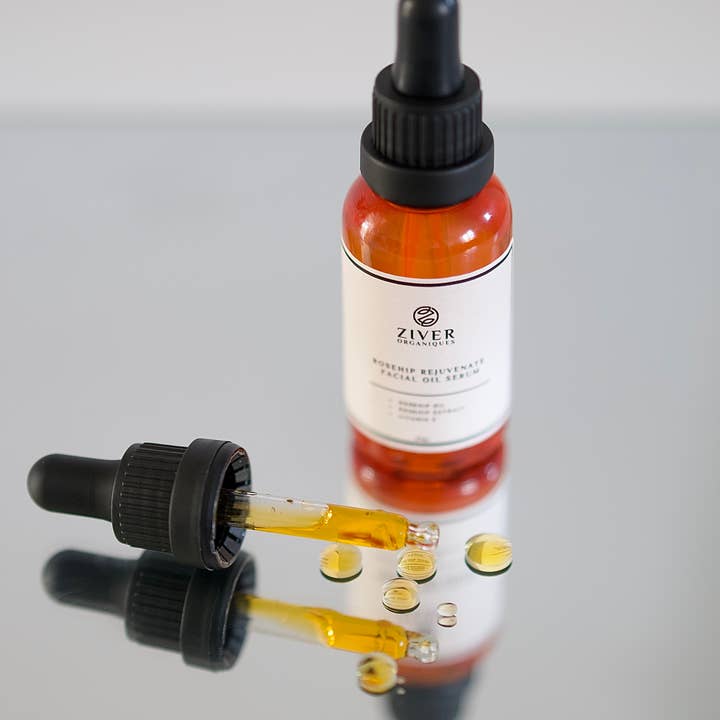 Ziver Organiques – wholesale Facial serum/concentrate – Rosehip Rejuvenating Facial Oil Serum with Vitamin E 30ml3