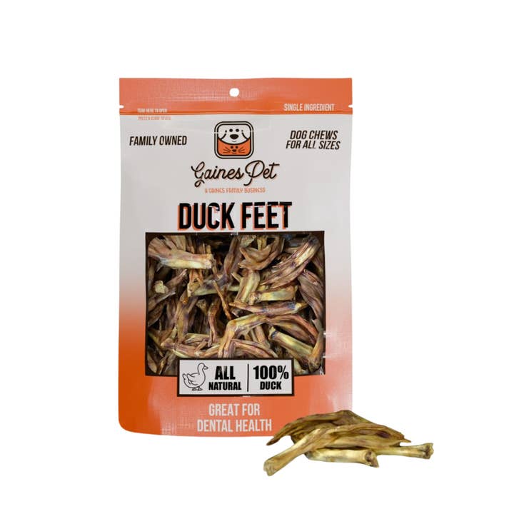 Gaines Family Farmstead - Wholesale Pet Treats - Dog - Duck Feet0