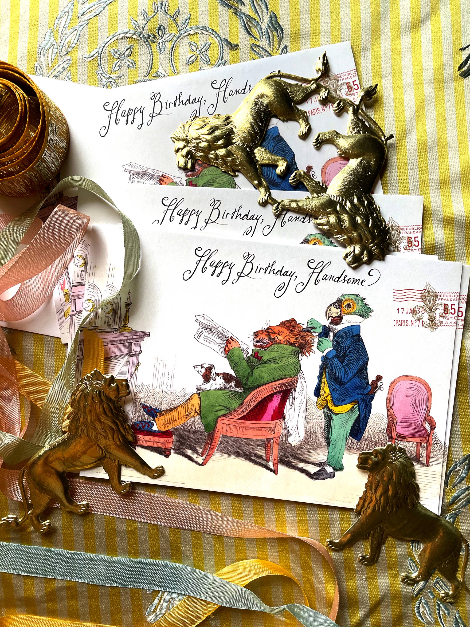 Ivory Tower Studios - Vente Cartes d'anniversaire - Joyeux anniversaire, beau gosse ! Carte souvenir à panneau unique 5 x 75