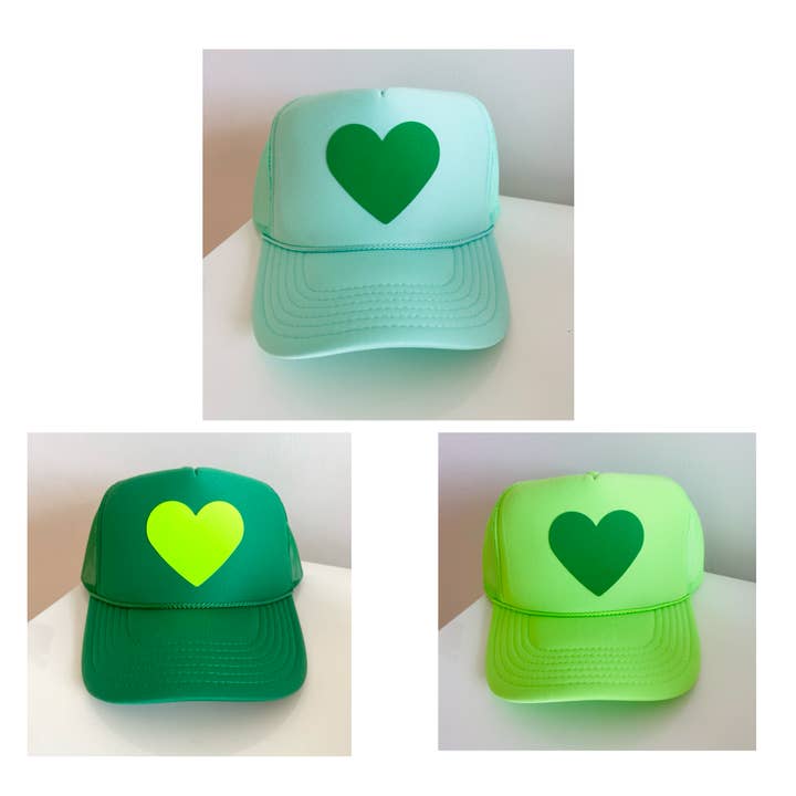St. Patrick’s Day Heart Hat for wholesale by Rad Hat Society